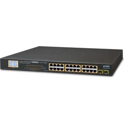 Planet Διαχειρίσιμο Switch PoE+ GSW-2620VHP 24 Θύρες Gigabit και 2 SFP
