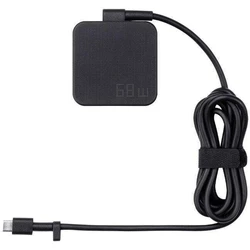 Asus Φορτιστής Laptop AC68-00 68W USB-C Μαύρος (90XB0B4N-MPW000)