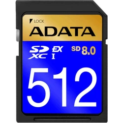 Κάρτα μνήμης ADATA Premier Extreme SDXC 512GB Class 10 UHS-I U3 V30 (SD512GEX3L2-C)