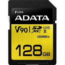 ADATA USB STICS Premier One SDXC 128GB U3 V90 UHS-II 290MB/s