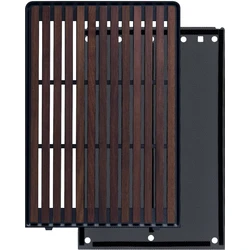Lian Li DAN Cases A3-mATX Εμπρός Πάνελ Wood Edition - Καρυδιά, Μαύρο