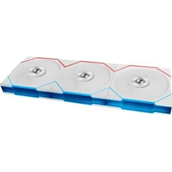 Lian Li UNI FAN TL FLEX 120mm με ARGB Φωτισμό, 3τμχ Λευκό (TL LCD / FLEX)