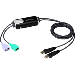 Aten 2-Port USB Boundless Cable KM Switch 2m (CS62KM-AT)