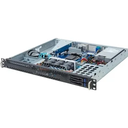 Barebone Server Gigabyte R113-C10-AA02 1U για AMD EPYC & Ryzen, 4x2.5" δίσκοι, 400W, Μαύρο