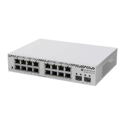 MikroTik CSS318-16G-2S+IN Διαχειριζόμενος L2 Switch με 16 θύρες Gigabit Ethernet και 2 θύρες SFP+ 10G