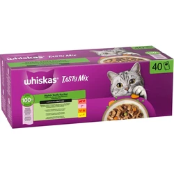 Whiskas Tasty Mix Wet Cat Food 40 x 85 g