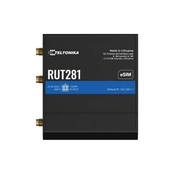 Teltonika RUT281 LTE Cat 4 Δρομολογητής (SIM & eSIM)