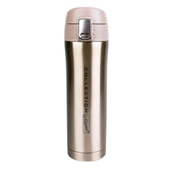 Maestro Μπουκάλι Θερμός Ανοξείδωτο 450ml Χρυσό MR-1641-45