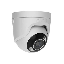 Ajax TurretCam HL 8MP (2.8mm) IP Κάμερα Turret / Dome Λευκή