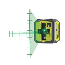 Ryobi RBCLLG2 Self-Leveling Green Beam Line Laser Level, 15 m Range