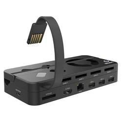 Unitek Σταθμός σύνδεσης (Dock) για Nintendo Switch 100W 4K (G1002B)