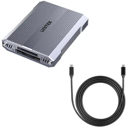 Unitek Αναγνώστης Καρτών CFexpress / SD / microSD USB-A 10 Gbps + Hub (Μοντέλο 54463)
