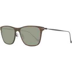 HACKETT Bespoke Men's Sunglasses HSB863-112 — Brown Frame with Green Lens