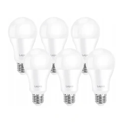 Lepro Λάμπες LED A60 13W E27 Ψυχρό Λευκό 1521lm 6τμχ (100080-DW-EU-6)