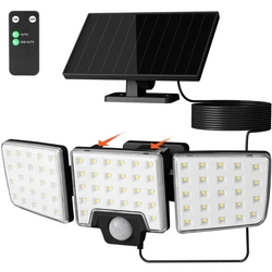 Lampa Wall Solar Light 1000 lm Cool White 6500K with Motion Sensor & Remote PR640005