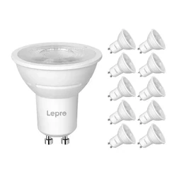 Lepro Λάμπες LED GU10 4.5W Θερμό Λευκό 345lm Dimmable - Πακέτο 10τεμ (PR200084-WW-EU-10)