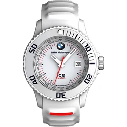 ICE Men's 42mm Quartz Watch BM.SI.WE.B.S with White Rubber Strap