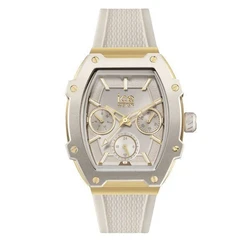ICE Γυναικείο Ρολόι 35mm Quartz 022869 - Λουράκι Σιλικόνης (Almond/Beige)