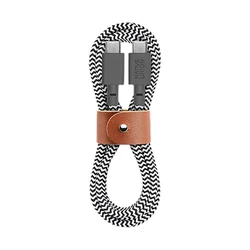 Native Union Metatropies Antaptorres Belt USB 2.0 Cable USB-C male USB-C Black 1.2m BELT-C-ZEB-2-NP