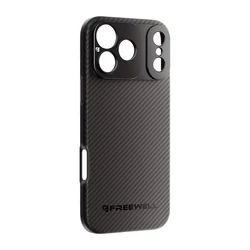Freewell Back Cover Aramid Fiber Gray for iPhone 17 Pro Max