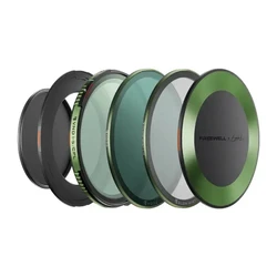 Freewell Σετ Φίλτρων Brandon Li 67mm — Variable ND (1–5 stop) / CPL / ND32 / Glow Mist 1/4