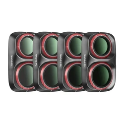 Freewell FW-OP4P-BRG Bright Day Filter Set for DJI Osmo Pocket 4P (ND8/PL, ND16/PL, ND32/PL, ND64/PL)