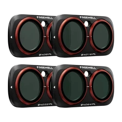 Freewell Σετ Φίλτρων Insta360 Luna Ultra Bright Day 4τεμ (ND8/PL, ND16/PL, ND32/PL, ND64/PL)