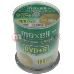 Maxell DVD+R 4.7GB Cakebox 100 τεμάχια, 16x, Printable (MX275641)