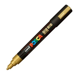 Default Uni-Ball Posca PC-5M Medium Gold Paint Marker
