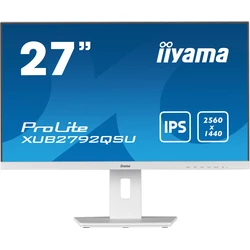 iiyama XUB2792QSU-W5 27'' (2560x1440) IPS QHD Οθόνη Λευκή, 75Hz, 5ms, FreeSync, USB Hub