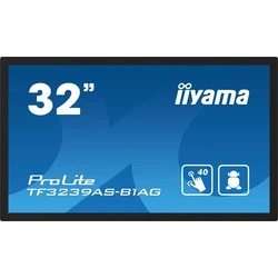 iiyama ProLite TF3239AS-B1AG 31.5" Interactive Touch Display - 1920x1080 IPS LED, 500 cd/m², PCAP, IP65, VESA 200x200