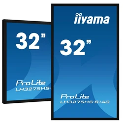Οθόνη Iiyama LH3275HS-B1AG 32" Public Display IPS Full HD 500 nits Android 24/7 (Μαύρο)