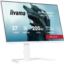 Iiyama G-MASTER GB2771QSU-W1 27" QHD Gaming Monitor (200Hz, IPS, 2ms) - Λευκό