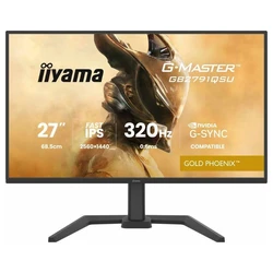 Iiyama G-MASTER Gold Phoenix GB2791QSU-B1 27'' Gaming Monitor QHD 2560x1440 320Hz IPS Ματ Μαύρο