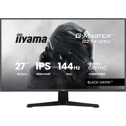 Iiyama G-Master G2741QSU-B1 27" QHD IPS 144Hz Gaming Οθόνη Black Hawk