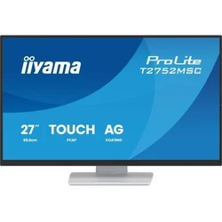 IIYAMA Computer Monitor T2752MSC W1AG 27 inch PCAP Touch Full HD HDMI USB