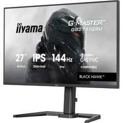 Iiyama GB2741QSU-B1 27" QHD (2560x1440) IPS 144Hz Gaming Monitor - iiyama