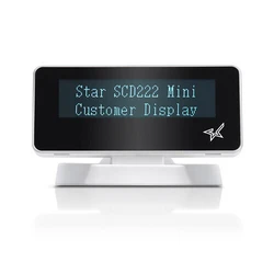 Star Micronics EuROP Customer Display SCD222U White For Use With MPoP