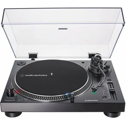 Audio‑Technica AT‑LP120XUSB πικάπ (Μαύρο) με ενσωματωμένο προενισχυτή phono & USB