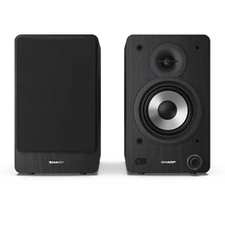 SHARP CP-SS30BK Ηχεία Βιβλιοθήκης 2.0 60W Bluetooth Μαύρο