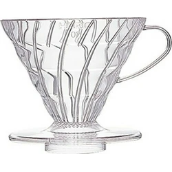Hario V60 01 Clear Coffee Dripper Πλαστικό Διάφανο