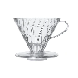 Hario V60 02 Πλαστικό Dripper Καφέ (137 x 116 x 102 mm)