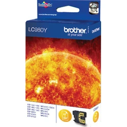 Brother Inkjet Printer Ink Cartridge Yellow LC980Y
