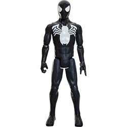 Hasbro Marvel Titan Series Black Suit Spider Man Action Figure