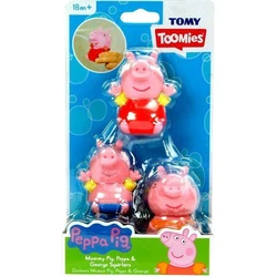TOMY Toomies Peppa Pig Μπαταρίες Μπάνιου Mummy Pig Peppa George