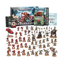 Warhammer 40.000 - Armageddon (Κουτί εκκίνησης επιτραπέζιου / στρατιωτικά μινιατούρες)
