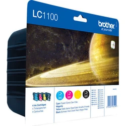 Brother Inkjet Cartridges Multipack Color Genuine LC1100VALBP