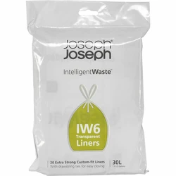 Joseph Joseph Bin Liners 20 τεμ., 30 L διαφανείς