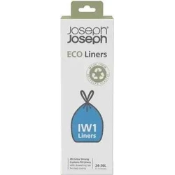 Joseph Joseph IW1 24-36L Grey Recycled Bin Liners