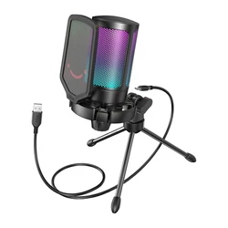 FIFINE AmpliGame A6V USB μικρόφωνο κονσόλας (Μαύρο)